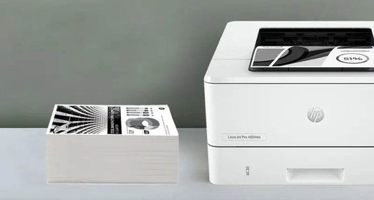 HP Laserjet Pro 4004D Wired Monochrome, Colour Laser Printers,White - warehousetech13