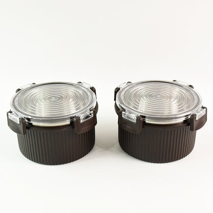 Apex Rustic Jar Set 2 Pcs 450ml Each Approx - warehousetech13