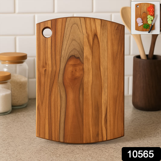 Supermom Premium Teak Wood Chopping Board For Kitchen (1 Pc) - warehousetech13