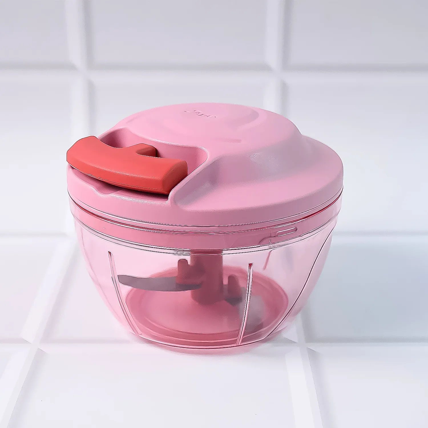 Triple Stainless Steel Blades And Hand-pull Vegetable Chopper(Power-x) - warehousetech13