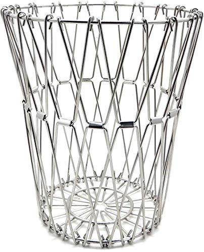 Multipurpose Fruit Basket Stainless Steel For Vegetable Fruits Dining (foldable) - warehousetech13