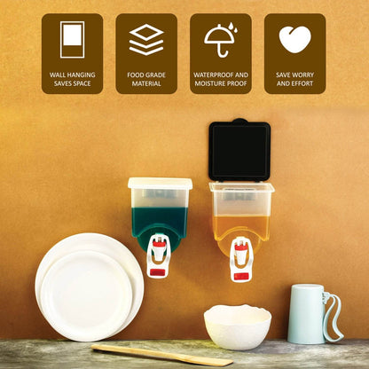 Wall Mounted Oil Dispenser Bottle (1100ml Approx) - warehousetech13