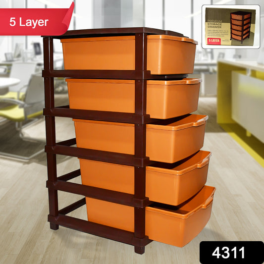 Plastic Premium Home Storage Organization (5 Layer 1 Pc) - warehousetech13