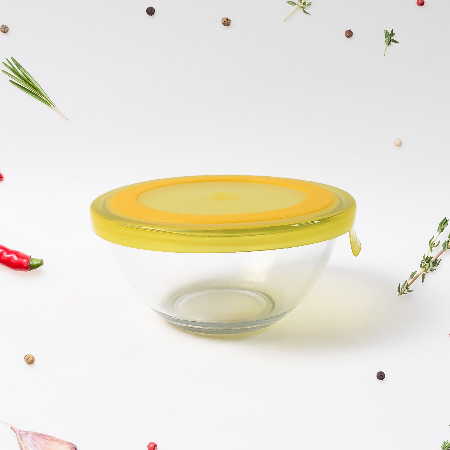 Dazzle Glass Bowl With Lids - warehousetech13