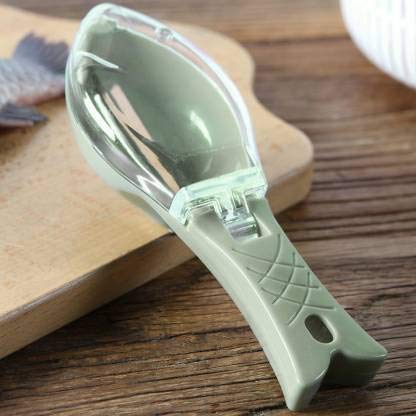 2195 Fish Scale Scraper Skin Peeler Fish Tools Kitchen Gadget - warehousetech13