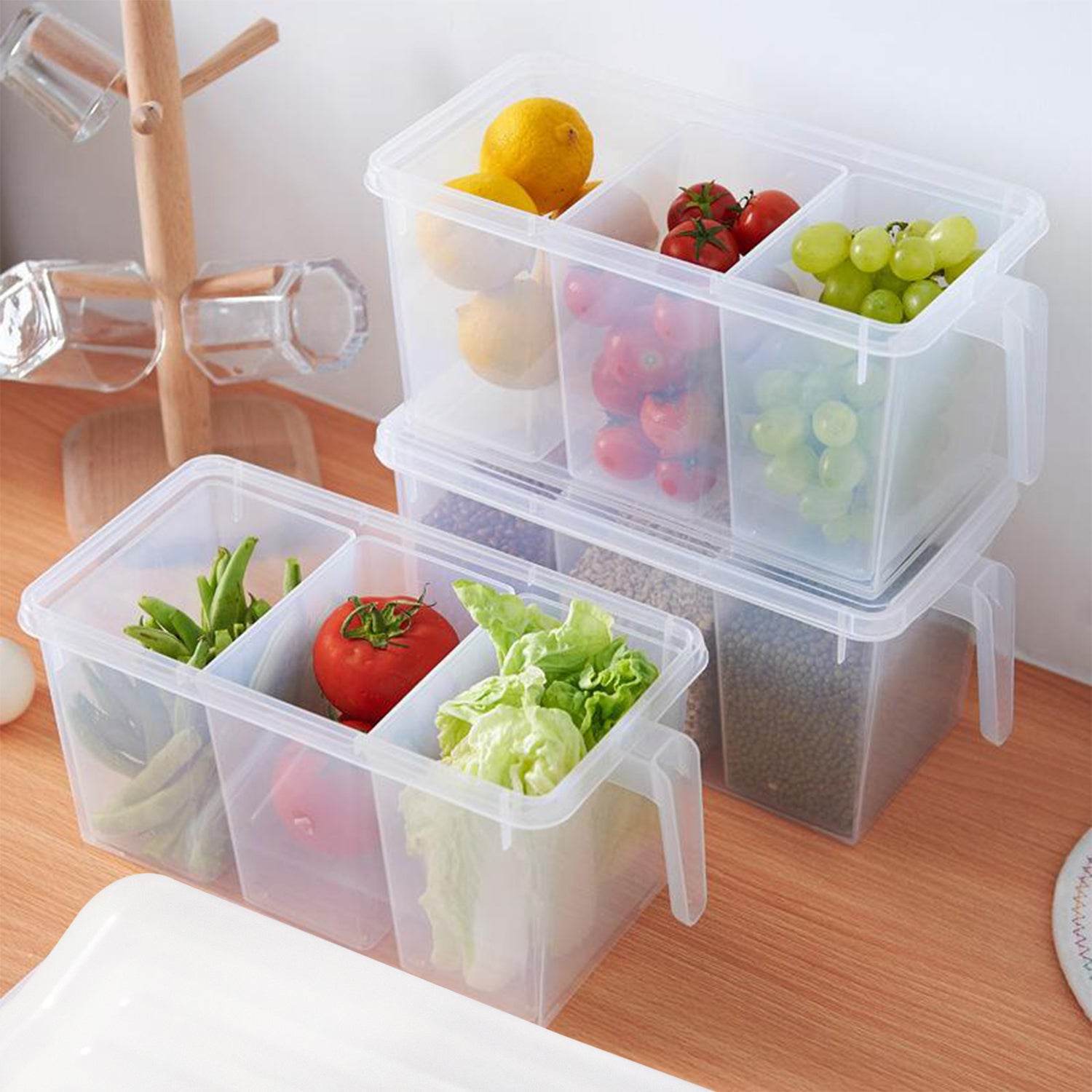 Refrigerator Organizer Fresh-keeping Box Case Kitchen Storage Box - warehousetech13