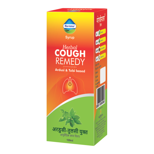 Morvintus Turmeric, Ashwagandha & Ginger Cough Syrup - Natural Herbal Syrup