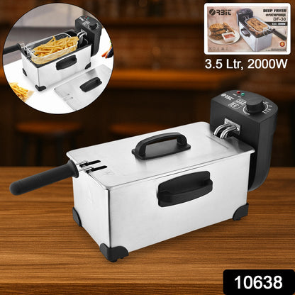 Orbit Heavy Duty 2000w Deep Fryer With 3.5 Litre Oil Capacity - warehousetech13