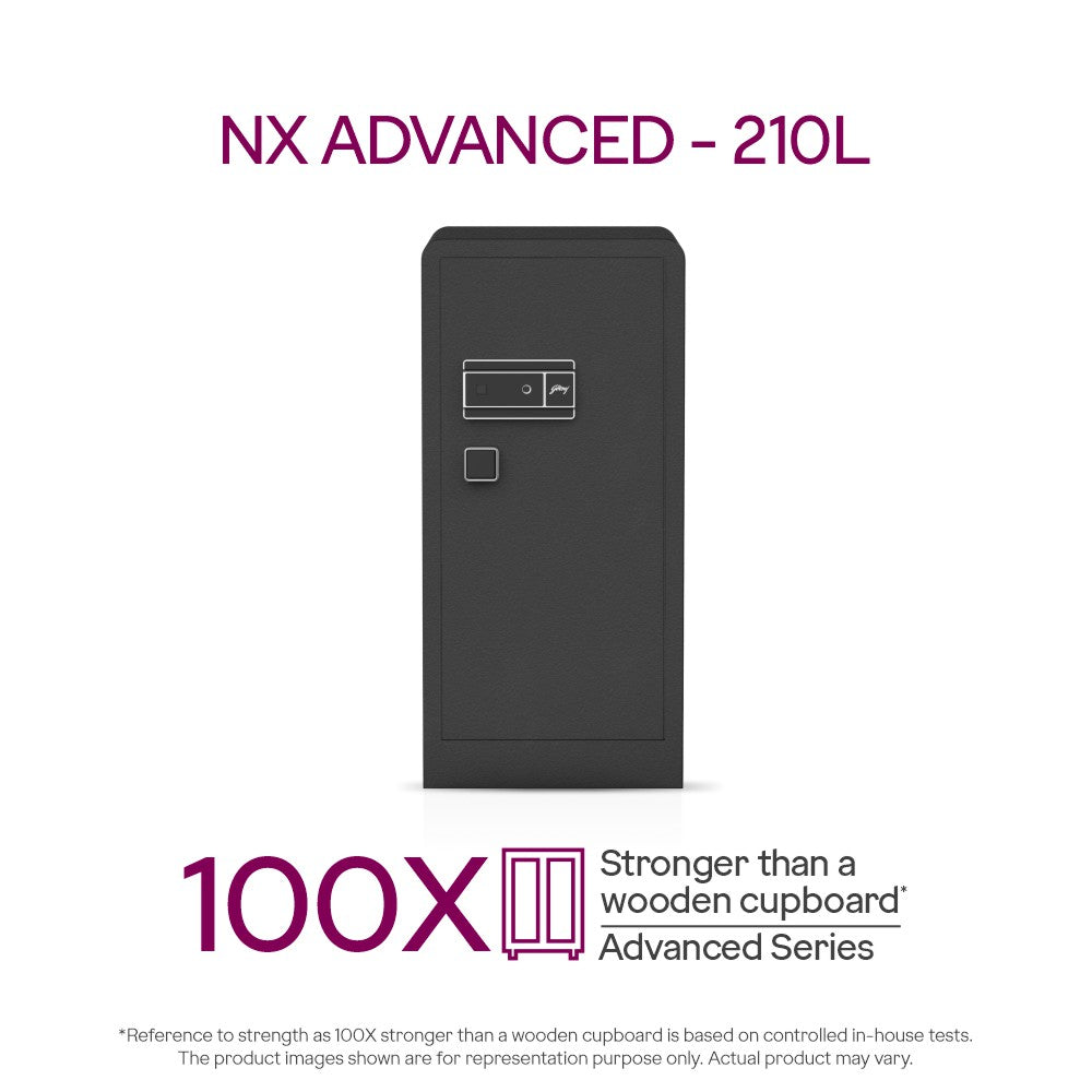 Godrej NX Advanced Digi+ Bio + Mechanical Home Locker