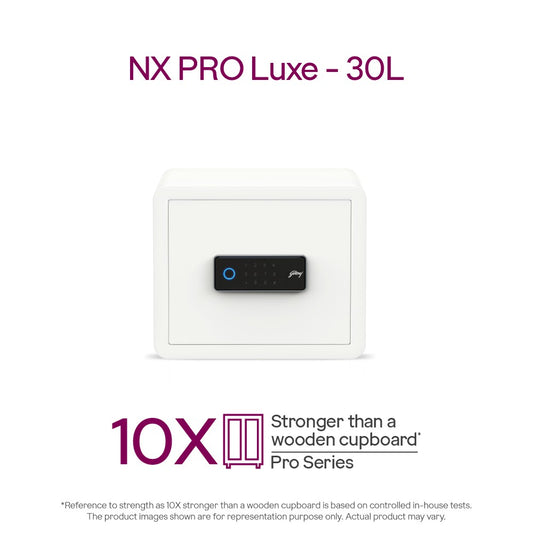 Godrej NX Pro Luxe 30L Digital Biometric Home Locker
