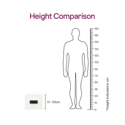 Godrej NX Pro Luxe 30L Digital Biometric Home Locker