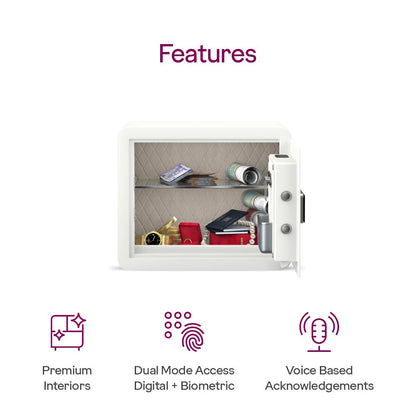 Godrej NX Pro Luxe 30L Digital Biometric Home Locker