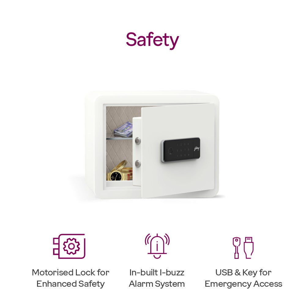 Godrej NX Pro Luxe 30L Digital Biometric Home Locker