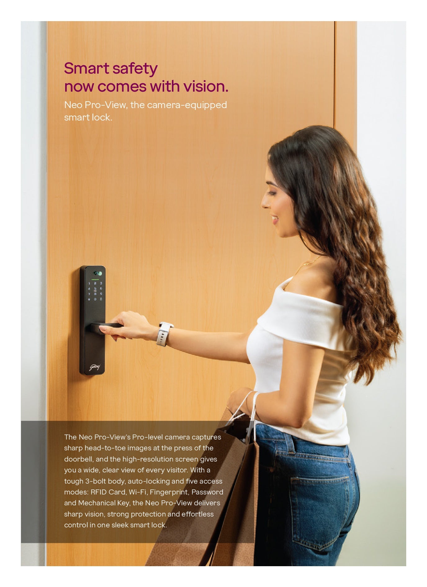 Neo Prime Lock - Stylish Padlock for Bags & Jewelry