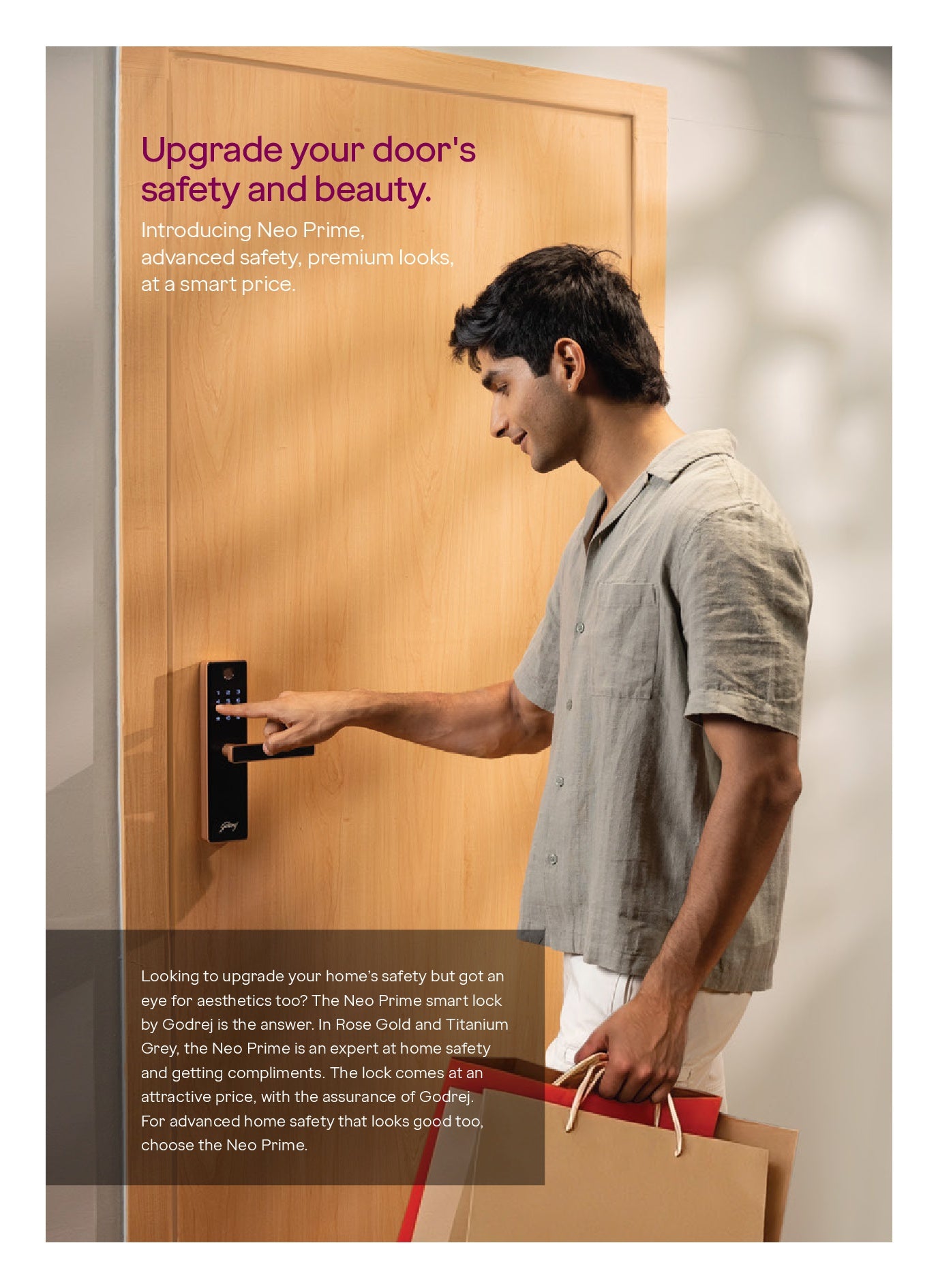 Neo Connect Lock | High-Security Deadbolt