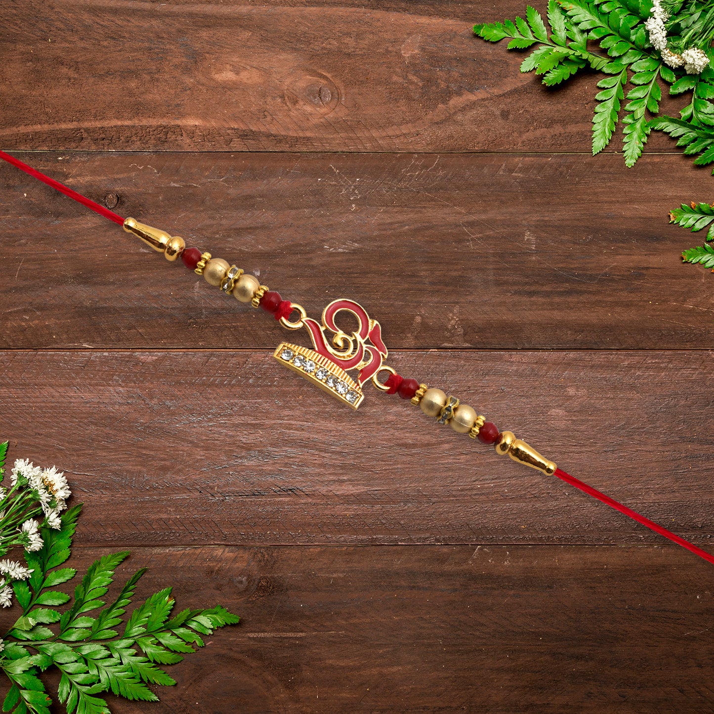 Stylized Trishul And Shivling Rakhi - warehousetech13