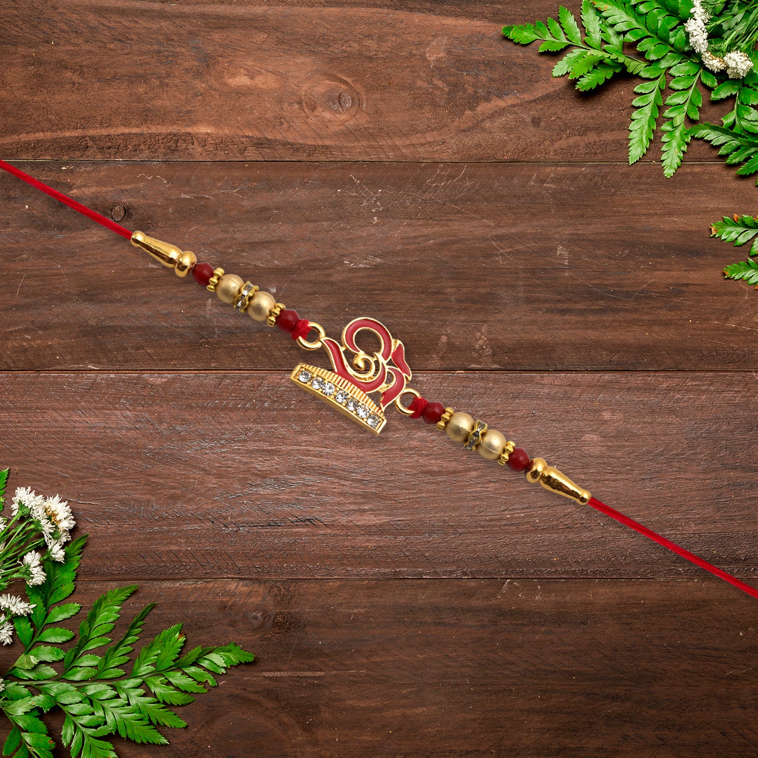 Stylized Trishul And Shivling Rakhi - warehousetech13