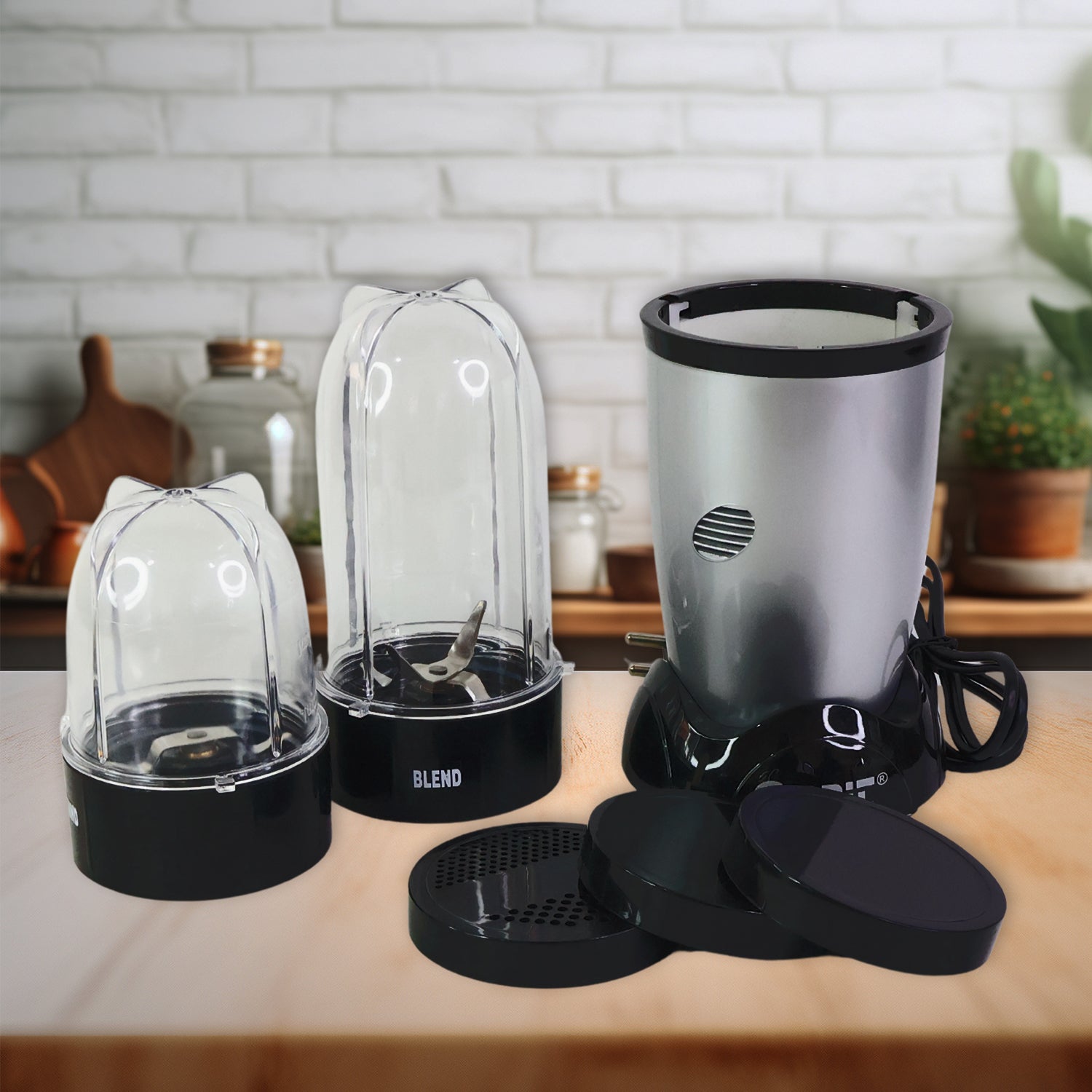 Orbit Multi-purpose Bullet Mixer - 400w With 2 Jar - warehousetech13