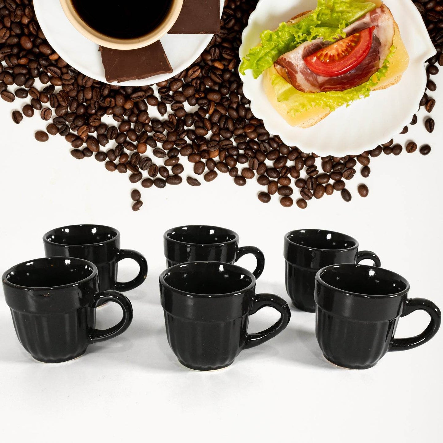 Sweet Buzz Ceramic Tea Cups - warehousetech13