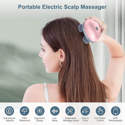 Smart Electric Scalp Massager (1 Pc) - warehousetech13