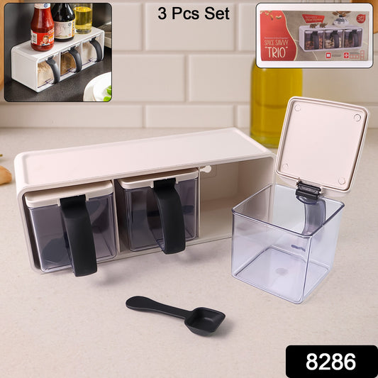 Grinss Modular Spice Storage Box Set (3 Pc) - warehousetech13