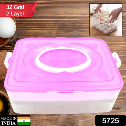 Egg Tray With Lid & Handle (1 Pc ) - warehousetech13