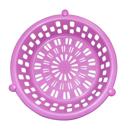 Round Multipurpose Plastic Storage Rack Organiser - warehousetech13