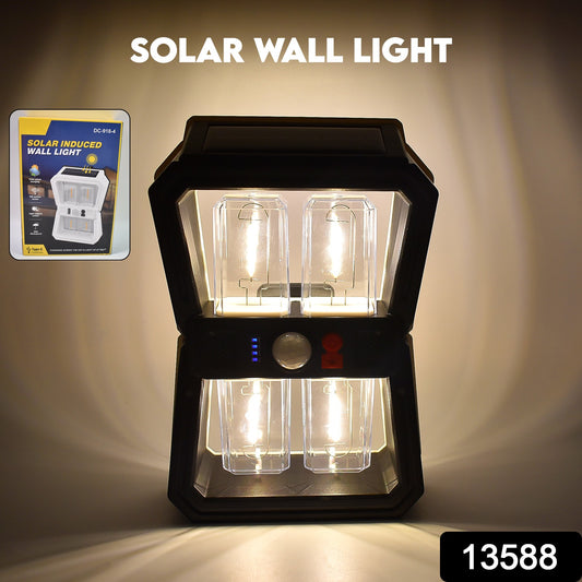 Solar Wall Lantern Light With 3 Modes Motion Sensor (1 Pc) - warehousetech13