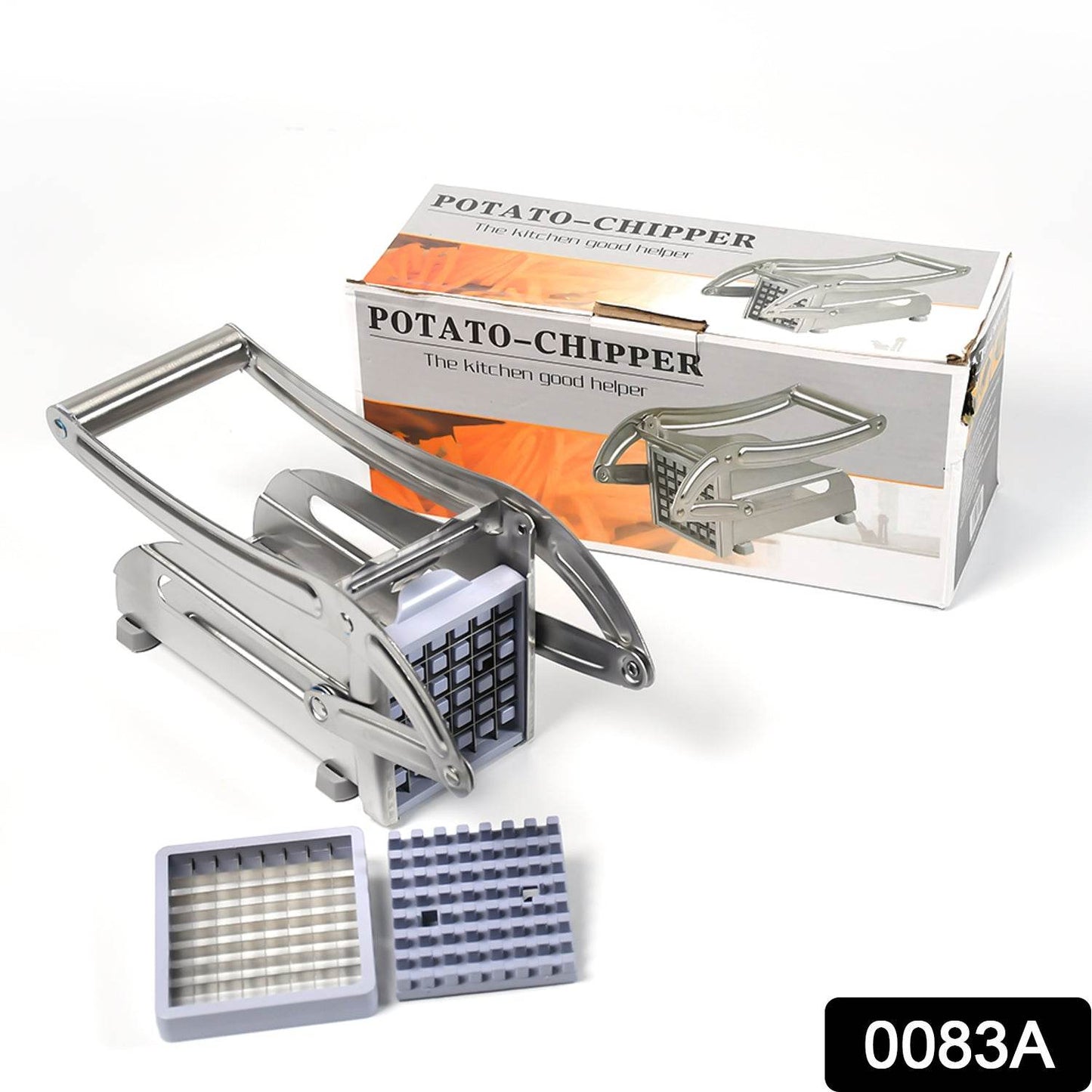 French Fries Potato Chips Strip Cutter Machine With Blade - warehousetech13