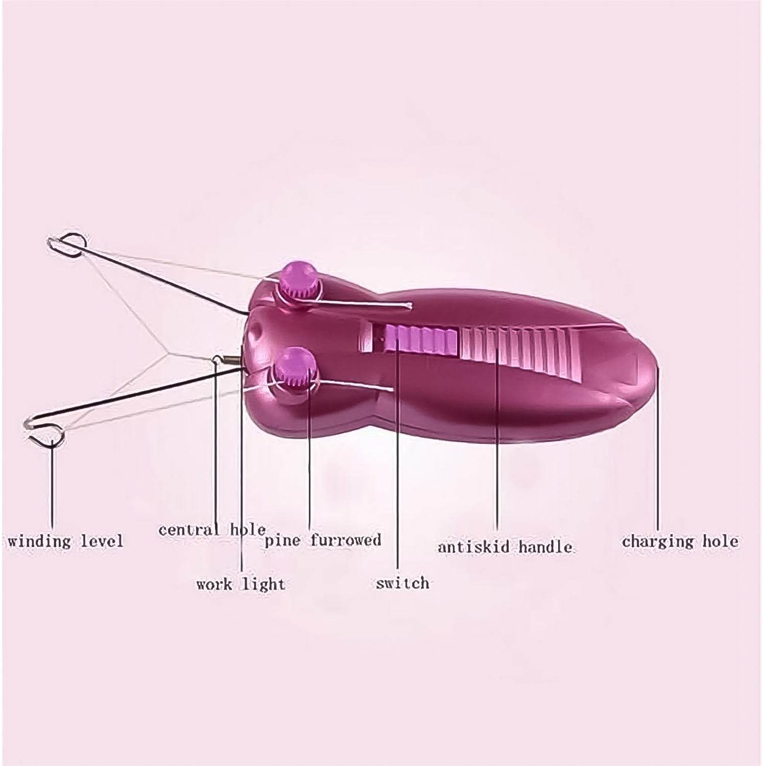 Electric Facial Hair Remover Machine - warehousetech13