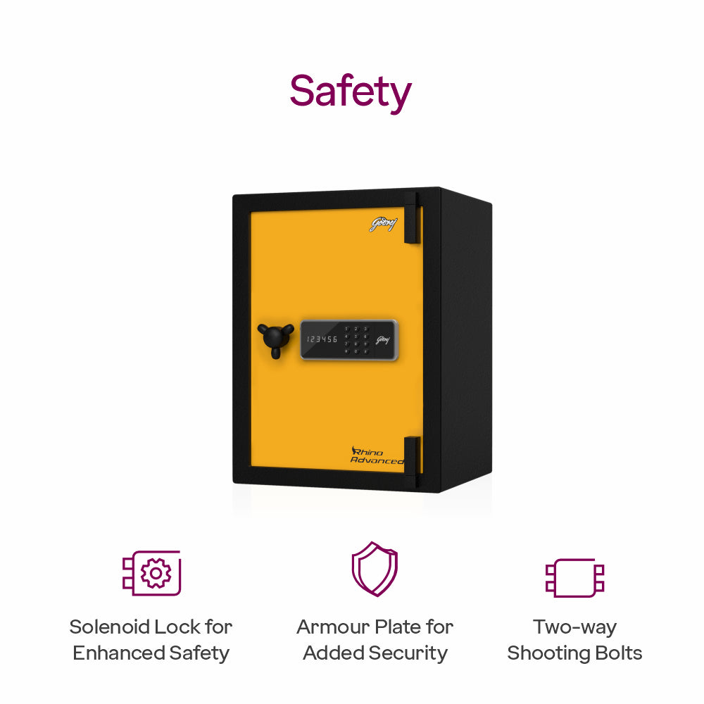 Godrej Rhino Advanced 79L V2 Digital Home Locker