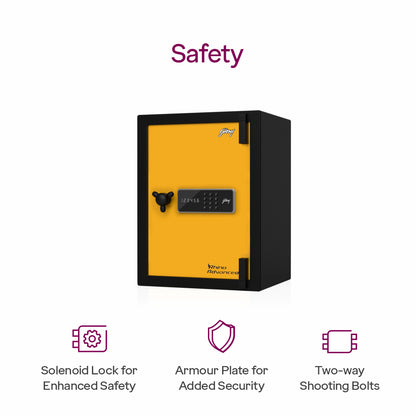 Godrej Rhino Advanced 79L V2 Digital Home Locker