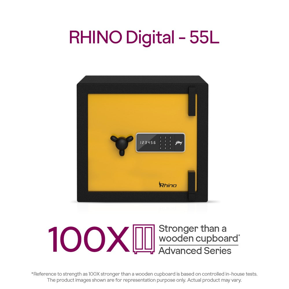 Godrej Rhino Gold 55L Digital Home Locker
