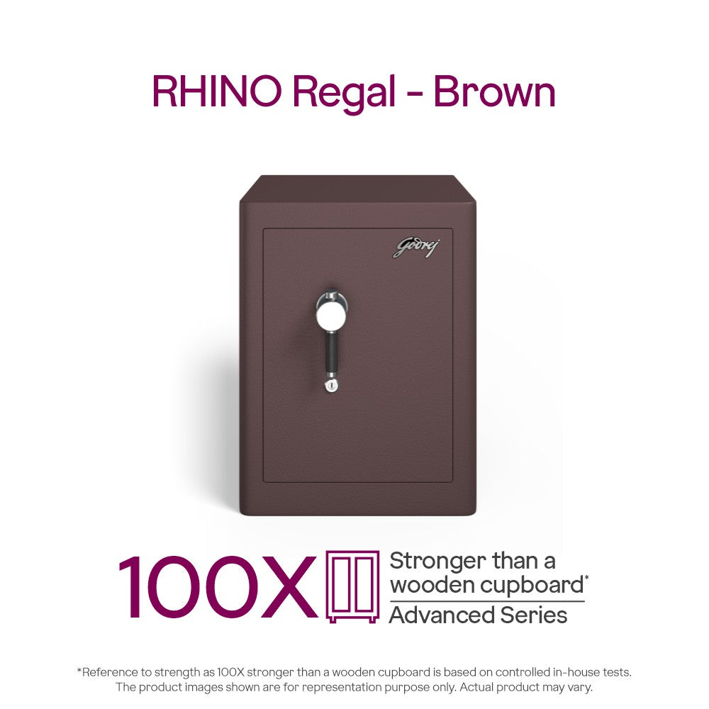 Godrej Rhino Regal Key Lock Brown