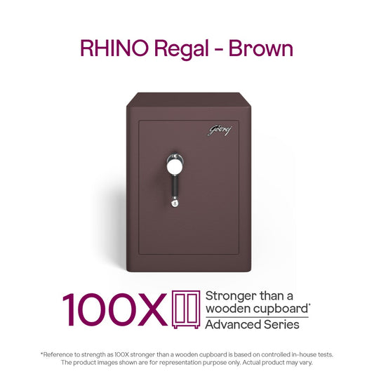 Godrej Rhino Regal Key Lock Brown