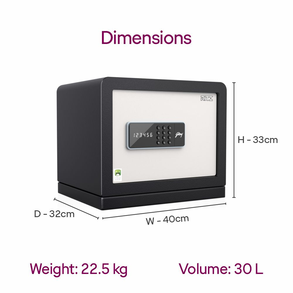 Godrej Ritz Digital with I Buzz Home Locker