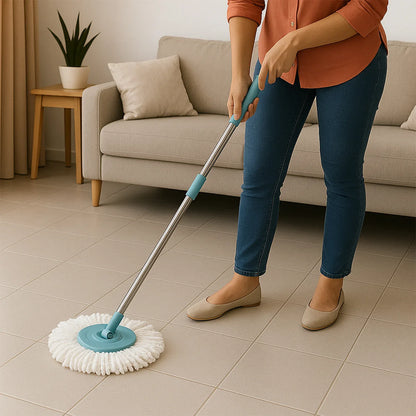 Adjustable Stainless Steel Mop Rod Set 120 Cm - warehousetech13