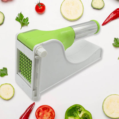 Virgin Plastic French Fry Chipser Potato Chipserpotato Slicer With Container - warehousetech13