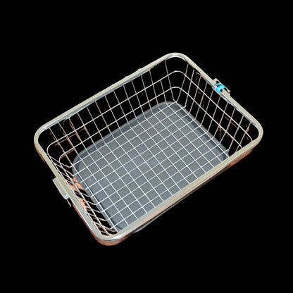 5853 Dish Drainer Rack With Drip Tray Stainless Steel Dish Drainer Rack With Drip Tray Utensil Drying Stand For Kitchen Plate Rack Bartan Basket For Kitchen Utensilsdish Drying Rack With Drainerbartan Basketplate Stand ( 57 X 45 X 19 Cm) - warehousetech13
