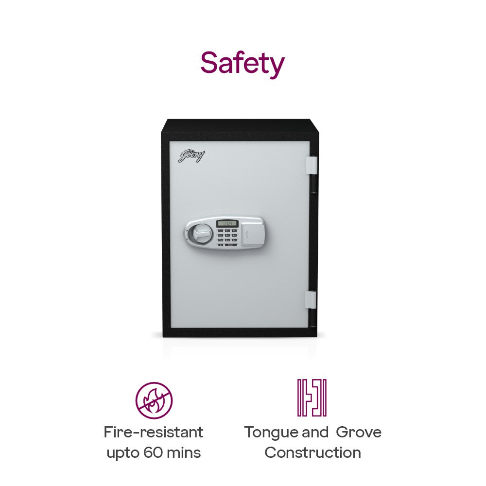 Godrej Safire 40L Home Safe (Digital & Key)