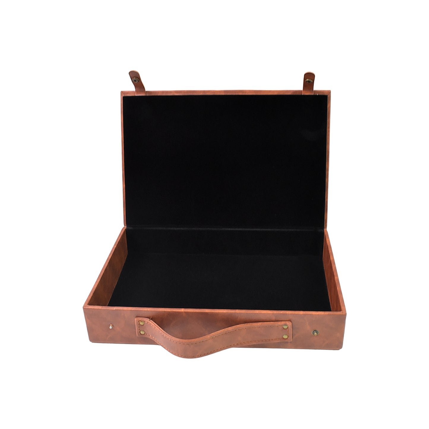 Multi Purpose Use Carrying Leather Case Briefcase (3020 Cm 1 Pc B Grade) - warehousetech13