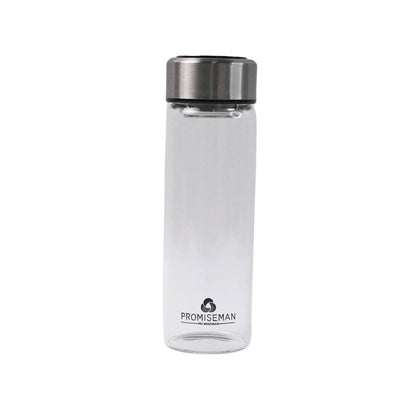 Outdoor Sport Glass Water Bottle With Steel Lid 500 Ml Approx) - warehousetech13