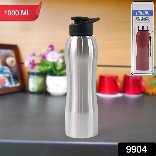 Stainless Steel Double Wall Vacuum-insulated Drink Water Bottle (1000 Ml Approx) - warehousetech13