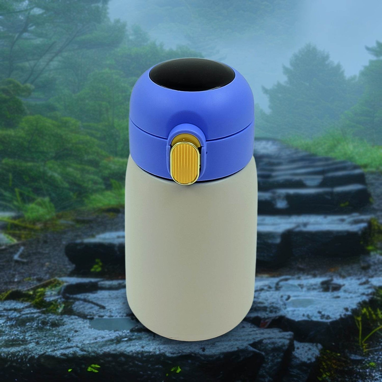 Smart Vacuum Insulated Water Bottle With Led Temperature Display (300 Ml Approx) - warehousetech13