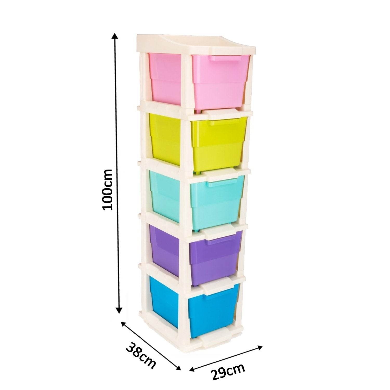 5 Layer Multi-purpose Modular Drawer Storage System - warehousetech13
