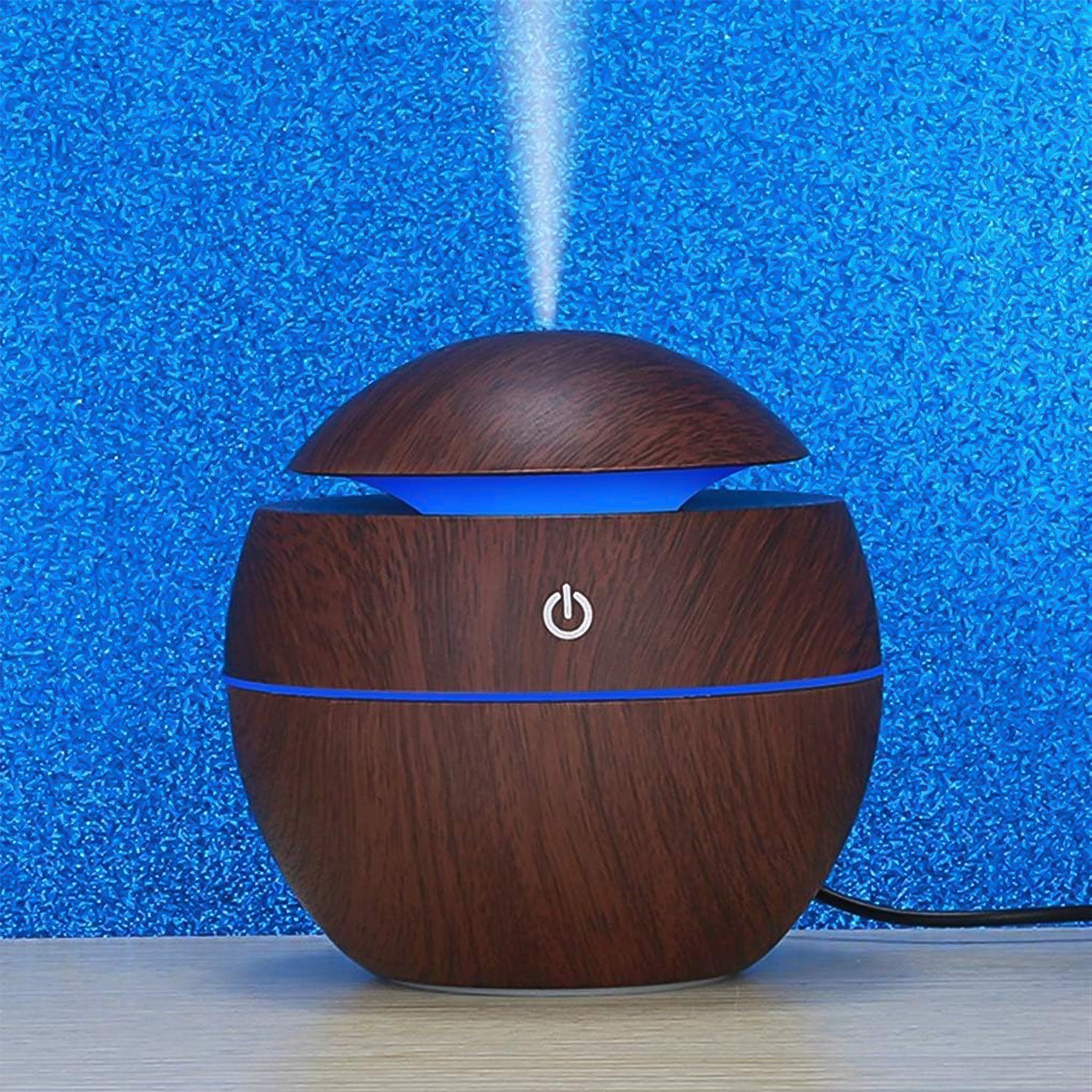Ultrasonic Aromatherapy Humidifier Usb Desktop (130 Ml 1 Pc) - warehousetech13