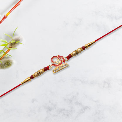 Stylized Trishul And Shivling Rakhi - warehousetech13