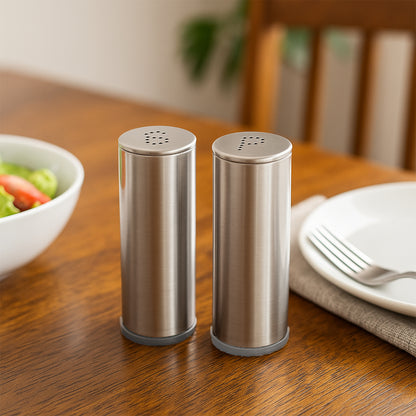 Stainless Steel Salt And Pepper Shaker Set (2 Pc) - warehousetech13