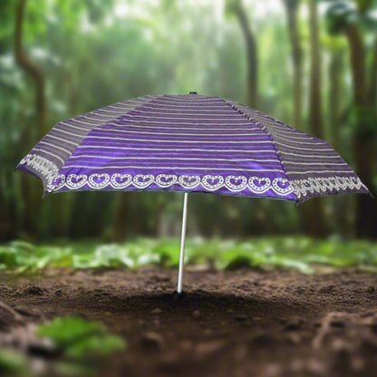 3-fold 5 Floor Sun Protective Solid Foldable Umbrella (1 Pc) - warehousetech13