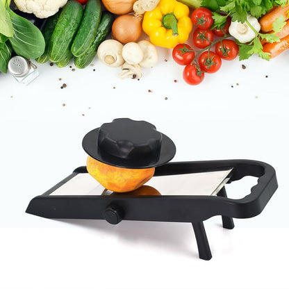 Adjustable Slicer Stainless Steel And Plastic Premium Multipurpose Potato Onion Slicer And Grater (1 Pc) - warehousetech13
